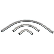 Отвод нержавеющий гнутый бесшовный приварной 15 градусов 10Х17Н13М3Т 12х3 мм ГОСТ 22793-83